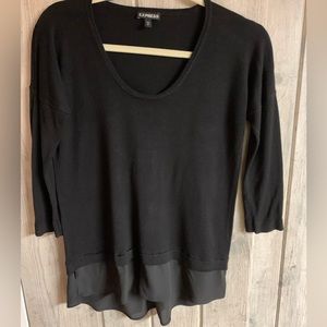 Express thin sweater size small